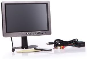 9" Inch Car Hd Stand/headrest Monitorwith Built-in Hdmi(gray Brushed Surface)