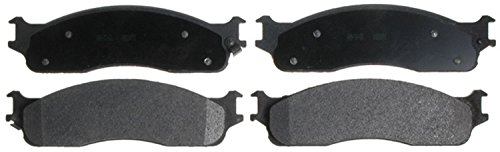 ACDelco 14D965M Advantage Semi-Metallic Front Disc Brake Pad Set with Wear Sensor