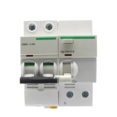 Image of IC65N 2P Double Pole C16A 30MA Type AC230 V 50Hz Leakage Residua Circuit Breaker Over Current Protection RCBO(16A)