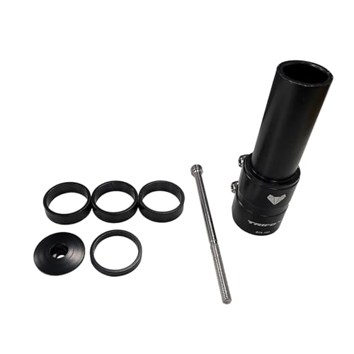 TRIFOX ]ԃXeCU[ nho[GNXe_[ A~jE 28.6mm 1-1/8C` ]ԃtH[NXeGNXe_[ MTB }EeoCN [hoCNp (o[̍ő85mm܂ő₷)