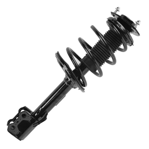 Image of Detroit Axle - 4pc Front Struts Control Arms for 2010-2013 Highlander RX350 RX450h, Quick Struts w /Coil Spring Lower Control Arms 2011 2012 Replacement Quick Install Ready Struts Shocks Assembly