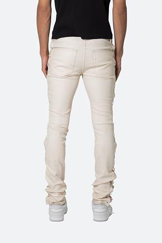 mnml Men's X566 Skinny Leather Lace-up Pants4