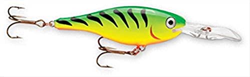 Rapala Shad Rap Rattlin' Suspending 07 Fishing lure, 2.75-Inch, Firetiger
