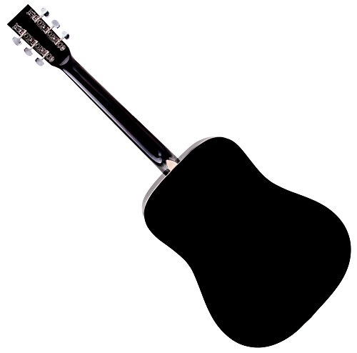 Classic Cantabile WS-10BK-LH Guitare Folk Noir Modèle Gaucher - Les Beatles, Paul McCartney, John Lennon, RIngo Starr, George Harrison Classic Cantabile WS-10BK-LH Guitare Folk Noir Modèle Gaucher – Image 3