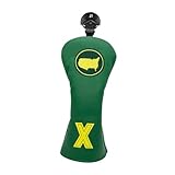Golf Club Headcover Golf Schlägerhülle Schlägerkopf Abdeckung PU Schutzhülle mit Samtfutter Anti Kratzer für Männer Frauen Golfer Training Zubeh, S