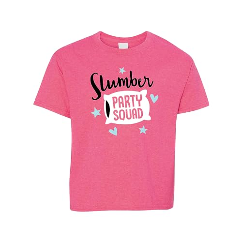 Fun Express Slumber Party Squad Youth T-Shirt - Large Multicolor