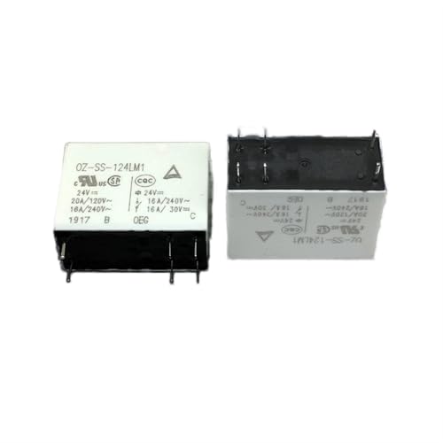 Relais de puissance électronique OZ-SS-124LM1 24V CC à souder 16A 10 pins