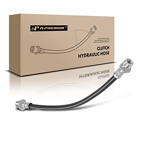 A-Premium Clutch Hydraulic Hose Line Compatible With Honda Civic 2001 2002 2003 2004 2005 1.3L 1.7L, Replace# 46961S3Y013, 46961S3Y023 #TOP14