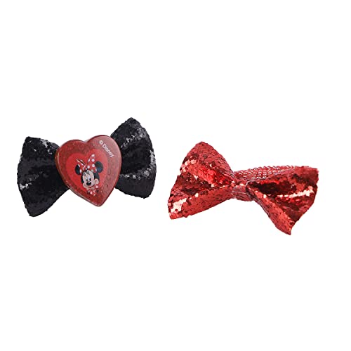 Minnie Mouse Pack of 2 Red Clips for Kids