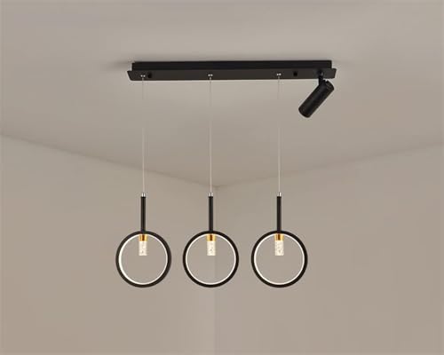 Lámpara colgante LED para mesa de comedor moderna y barra de cocina