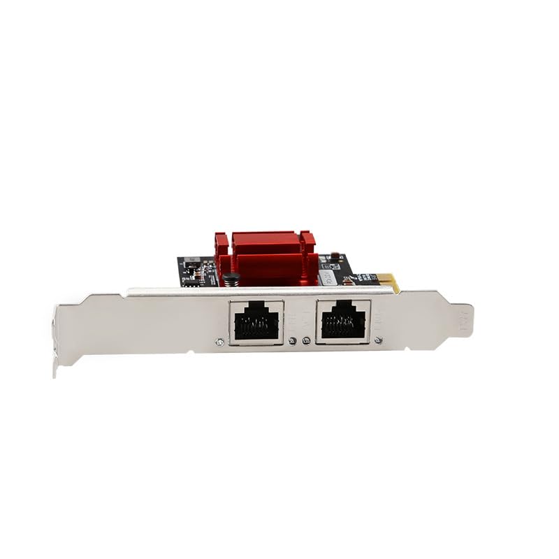 Tarjeta de Red PCIe de Doble Puerto 1 Gbps con Chipset Intel 82576, Adaptador Ethernet Gigabit Convergente, 2 Puertos RJ45 para Servidor, Compatible con Windows / Windows Server / Linux / FreeBSD / DOS miniatura 5
