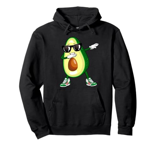 Avocado Dabbing Funny Guacamole Lover Dance Pullover Hoodie