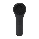 Depurador Facial, Máquina Limpiadora Facial De Doble Cara, Cepillo De Limpieza Facial Con Vibración De Silicona Recargable A Prueba De Agua De Compresión Caliente, Limpieza Suave Con Mango Que Absorbe