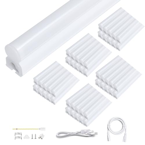 F 1500LMPx ̌^ ledu 20v` T5 57cm 9.5WȃGl Ɩ 100V/200VΉ F ᔭM mCYȂ `cLȂ X 10{A zHsviF-5000K-50{j