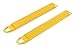 Vestil FE-5-54-T Triangle Fork Extensions, 54" L x 5" W, Yellow (Pack of 2)