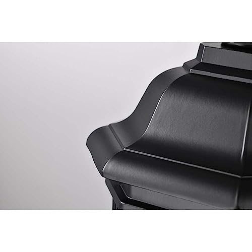 Nuvo 60/6116 Hopkins 1-Light Outdoor Post Lantern, Matte Black, Small #TOP4