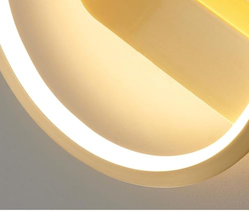 Lámpara de pared LED tricolor nórdica y aplique de fondo para pasillo 7