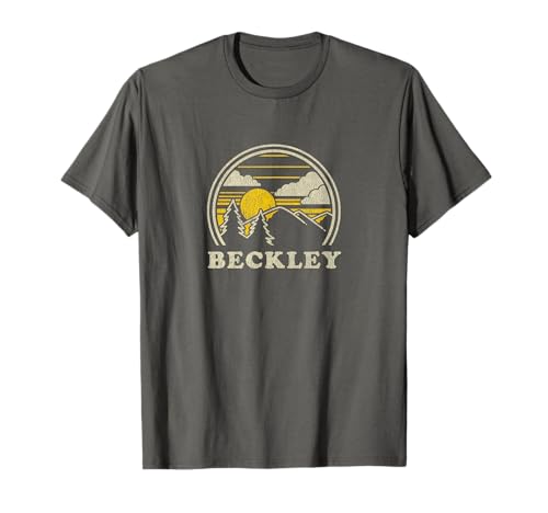 Beckley West Virginia WV T Shirt Vintage Hiking Mountains T-Shirt