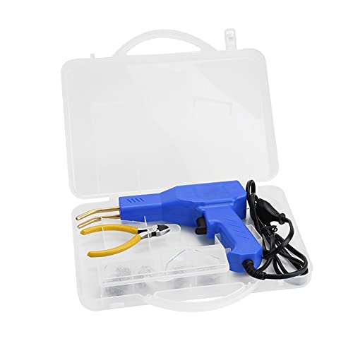 ZTBH Herramientas y accesorios de soldadura Herramientas de garaje soldador, práctica máquina grapadora caliente, máquina de reparación de PVC reparación de parachoques de coche, herramienta de