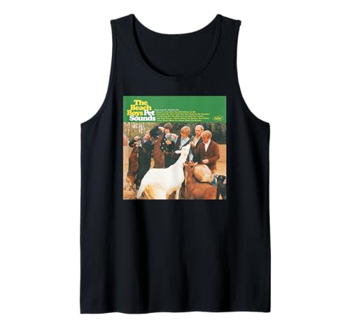 The Beach Boys Pet Sounds Album Cover Band Photo Tank Top