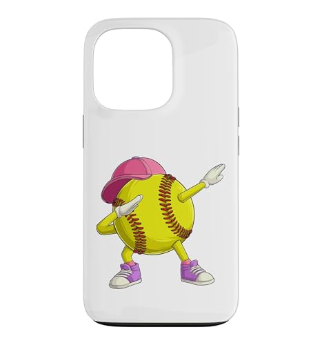 Dabbing Dab Dance �\�t�g�{�[�� �O���t�B�b�N �j�̎q ���̎q ���� �j�� �X�}�z�P�[�X iPhone 13 Pro �p