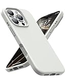 Picture of OuXul Designed for iPhone 16 Pro Max Case,Shockproof Liquid Silicone Protective Phone Case with Soft Anti-Scratch Microfiber Lining Ultra Slim Drop Protection Phone Cover 6.9 inch (Antique White)