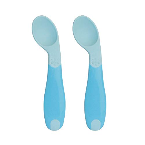 Colher De Silicone Termosensivel Azul, Clingo, Azul