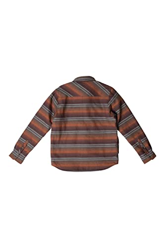 KAVU Eagle Pine Mens Full Zip Jacket Shirt-Midnight Stripe2