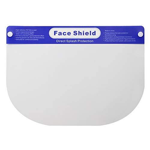 Preisvergleich Produktbild ppaphh Visier Gesichtsschutzschirm Gesichtsschutz Leichte Gesicht Visier Gesicht Schutz Gesicht Schild Staubdicht Gesicht Abdeckung Schutz Visier Printing,1pc