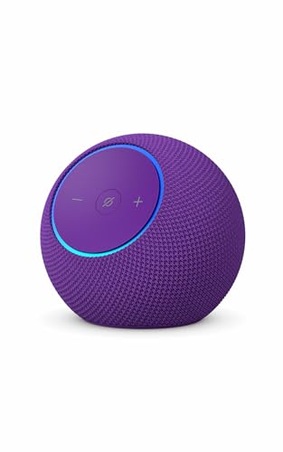 Amazon Echo Dot Max (última generación): altavoz Alexa con sonido envolvente y controlador de Hogar digital integrado, Amatista