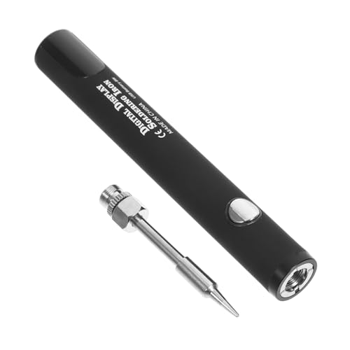 Housoutil Led Display Soldering Iron 3 Volt Settings Portable Kit for Electronics Repair Diy
