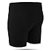 Ideal Uniform 2-Pack Bike Shorts for Girls, Soft Stretch Under Shorts, Cotton Blend Girls' Biker Shorts, Small, Black