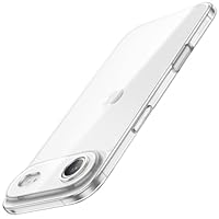 JETech Slim Case for iPhone 17 Air with Camera Lens Full Protection, Ultra-Thin Lightweight Clear Minimalist Protective Phone Cover, 6.5-Inch Display (Clear)