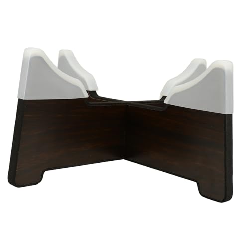 Levemolo Drum Set Stand Hand Pan Drum Rack Tongue Drum Bracket Wooden Display Rack for Calypso Drums