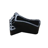 Lot de 4 couvre-pieds pour échelle, multifonctions, pliables, en forme d'éventail, tapis de pieds antidérapants pour les travailleurs domestiques sur les chantiers de construction (couleur aléatoire)