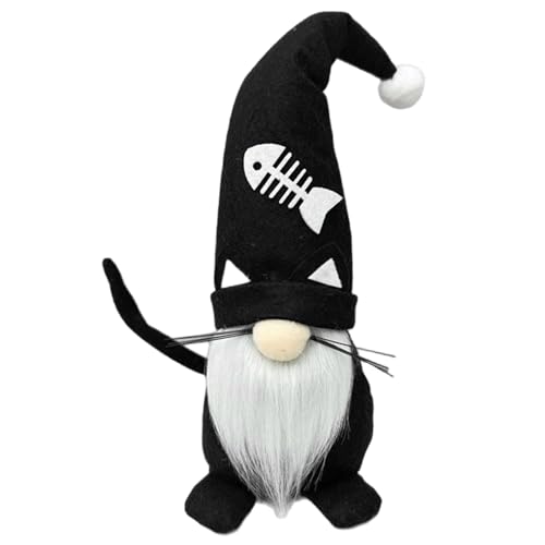 Peluche de gnomos de Halloween para ambientar mesas y estanterías en una inauguración