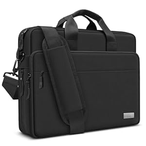 ZYB Große Kapazität Laptoptasche 15.6 Zoll 16 Zoll Laptop Tasche, otebook Tasche für 15.6-16 Zoll Lenovo Thinkpad Ideapad ThinkBook HP Dell ASUS MSI, acBook Pro 16 15 etc 15.6-16" Laptop Hülle-Schwarz
