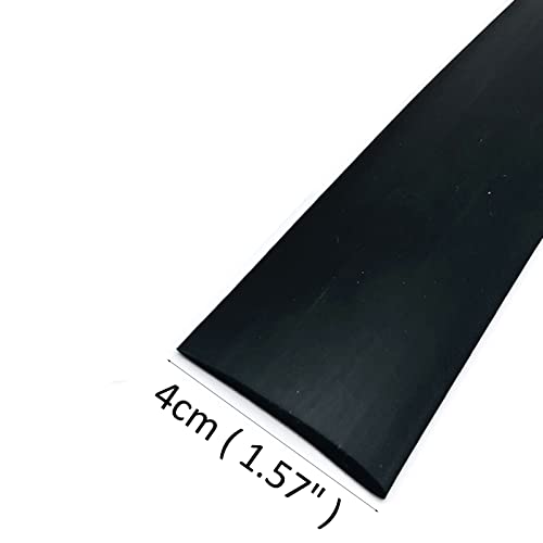 Barre de seuil noire autoadhésive en PVC flexible pour transition de sol - 5