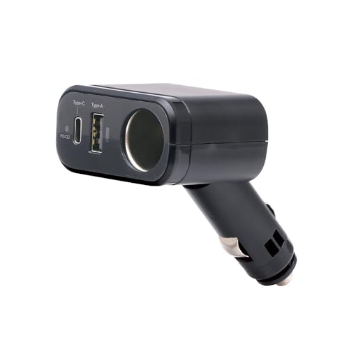 Amazon | 槌屋ヤック(Tsuchiya Yac) 車内用品 PD30W+USB+ソケット