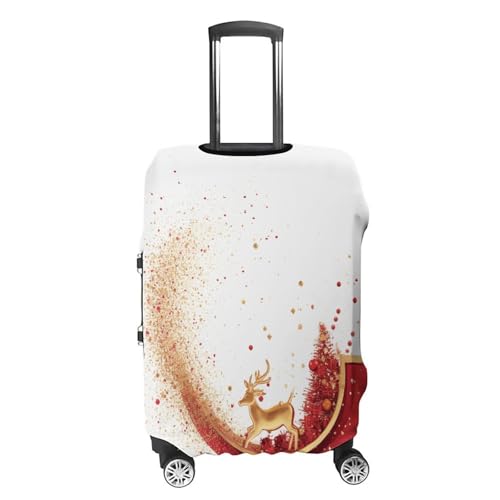 Sled Luggage Cover, Washable Elastic Suitcase Cover Protector Fit 18-32 Inch Luggage4