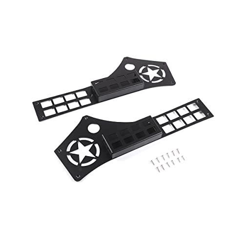 Interior Storage Molle Panel Center Console Organizer, Alloy Car Interior Center Console Modular Storage Panel Compatible With Toyota Tacoma 2011-2015 Accessories (With Storage Box) #TOP9