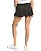 Lucky In Love Lets Get It On Womens Tennis Skirt Black 001