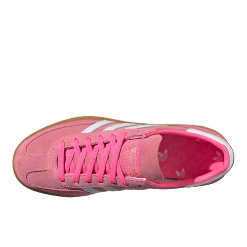 Image of adidas Womens Handball Spezial Lace Up Sneakers Shoes Casual - Pink - Size 6.5 M