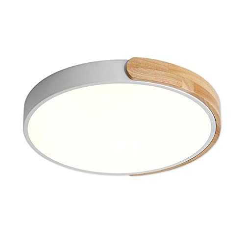 Lumière du Panneau de Toit en Bois Noble Plafonnier Design 36W YRYRYW