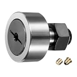 uxcell Cam Follower Track Runner Bearings C-CF20/KRV52 X Needle Roller Stud Track Bearing, 52mm Roller...