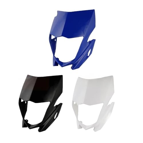 Kits de carénage complets pour XTZ 125 noir bleu blanc - 3