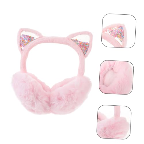 Orejeras plegables con aislamiento esponjoso para frío infantil 7