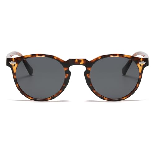 Image of Gleyemor Kids Polarized Cute Round Sunglasses for Kids Girls Boys Age 3-8