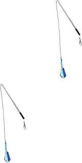 2pcs Telescopic Dog Teaser Dogman Toys Tow Truck Toys Wand Cat Toy Retractable Dog Teaser Stick Dog Rope Dog Pole Interactive Puppy Toys Pet Teaser Pole Chasing Tail Teaser Sports Wand Toy