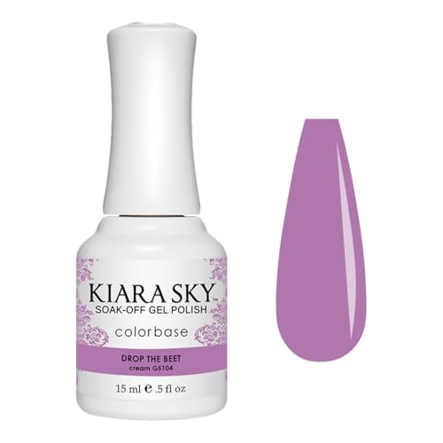 Esmalte de gel KIARA SKY color pastel uva 0.5 fl oz